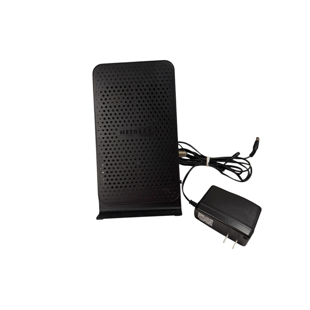 Netgear N600 WiFi Cable Modem Router Docsis 3.0 Model C3700v2 w/ Power Cable